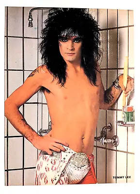 Motley Crue / Tommy Lee / Kiss / Paul / Magazine Full Page Pinup Poster Clipping • $14.99