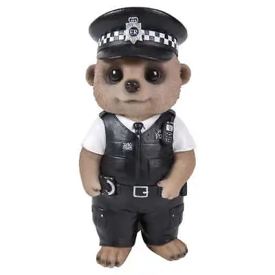 Brand New Vivid Arts Policeman Meerkat Garden Ornament • £260.95