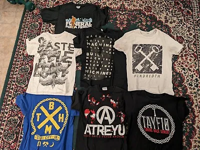 Emo Metal Hardcore Band T-shirts Lot - Size Small & 2 Med. BMTH TBS Atreyu • $40