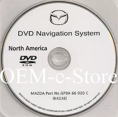 2006 2007 2008 2009 Mazda Mazda3 CX7 CX-7 Navigation DVD Map US Canada Version C • $199.99