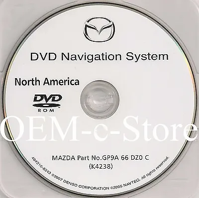 2006 2007 Mazda 5 Mazda 3Navigation DVD # GP9A 66 DZ0 C (K4238 ) NAVIGATION • $84