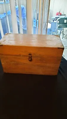 Vintage Wooden Tool Box • $35