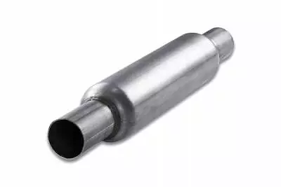 Street Pack SP3012ST 3  Straight Round Glasspack Muffler 1.75  Center In/Out • $26.08