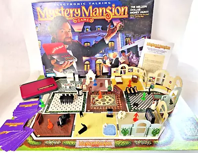 1995 Mystery Mansion Electronic Talking Game 97% Complete! Works!  • $75