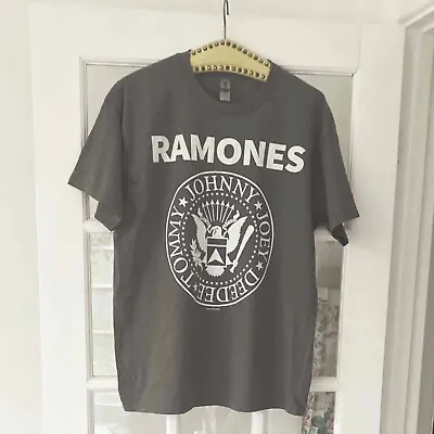 Ramones : Vintage 1999 Eagle Seal T-shirt : Men's Dark Grey Tee : New & Unworn • £25