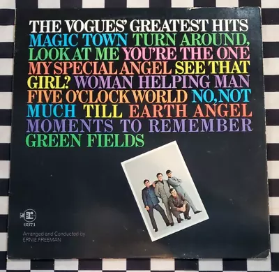 The Vogues' Greatest Hits LP By The Vogues Vinyl 1969 VG+/VG SW-93040 Reprise • $2