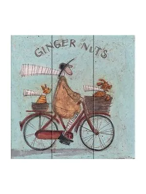 Sam Toft Wood Print Ginger Nuts 30 X 30cm • £14.99
