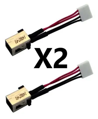 2X Toshiba ChromeBook CB30-A CB35-A CB30-A3120 CB35-A3120 DC Jack Power Cable • $14.56
