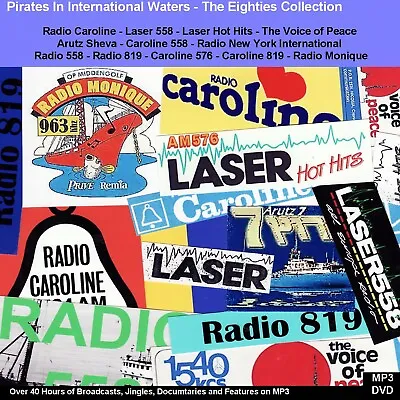 Pirate Radio The 80s Collection Caroline Laser 558 Monique • £8.99