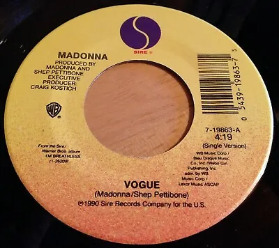 Madonna 45 Vogue / Vogue • $4