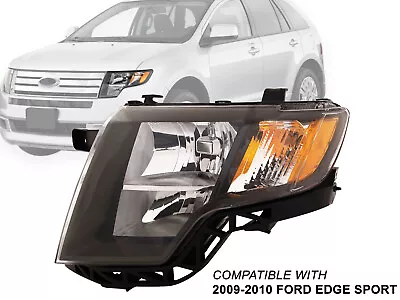 For Black Head Light 2009 2010 Ford Edge Sport Model Driver Left Side 9T4Z13008D • $143.22