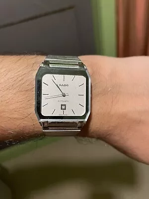 £150 • Buy Rado Automatic 561.3103.4 Watersealed Mod.depose Silver Face Watch