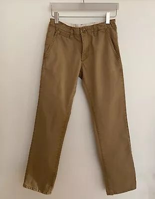 £3.50 • Buy Boys Teen GAP 'Lived In' Chinos - Sand Colour - Age 15/16 (24 Ins Waist)