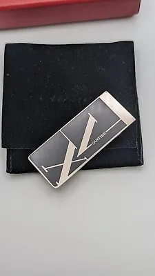 Cartier Stainless Steel Money Bill Clip - Box & Pouch • $249.95