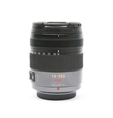 Panasonic Lumix G Vario HD 14-140mm F/4-5.8 ASPH. MEGA O.I.S. Lens W/ Both Caps • £199.99