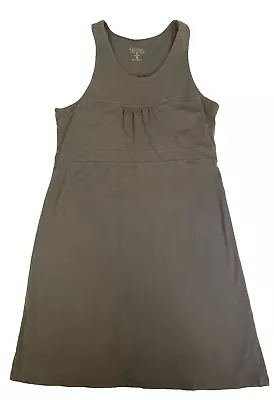 Athleta Organic Cotton Athleisure Dress XL Olive Green • $19