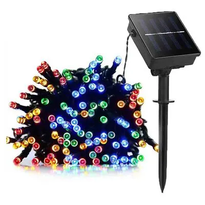 100 LED Solar String Lights Patio Party Yard Garden Wedding Waterproof Outdoor • $10.52