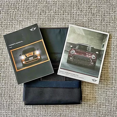 Owners Manuals And OEM Pouch For Mini Cooper F56 (2016) • $20