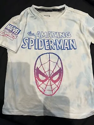 Boys Spider-Man T Shirt Age 4-5 Years • £3.50