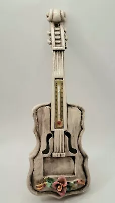 Vintage Capodimonte Violin Wall Thermometer  • $22.99
