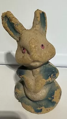 Vintage Antique Easter Paper Mache Bunny Rabbit • $39.99