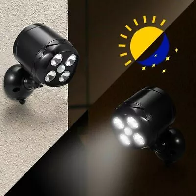 4 LEDs Sensor LED Spotlight PIR Motion Sensor Light Waterproof Outdoor Lamps • $17.99