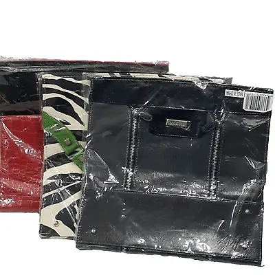 Lot Of 3 Miche Classic Handbag Shells Covers Black Red Black And White Retired • $25