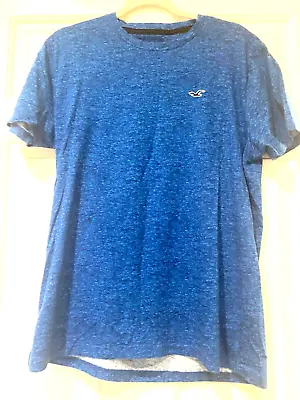 Hollister Shirt Short Sleeve Heather Blue Size Mens M • $7.99