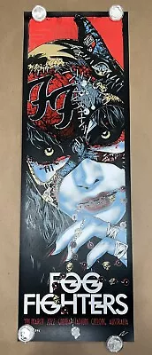 $160 • Buy Foo Fighers Geelong Concert Gig Poster Print March 4 Australia Signed #d Edition
