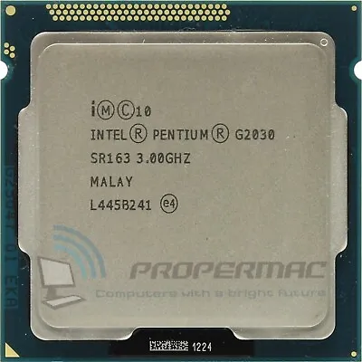 INTEL PENTIUM G2030 3 GHZ CPU  PROCESSOR ONLY LGA1155 Warranty • £2.99