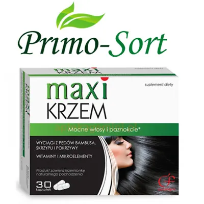 Maxi Silicon Dietary Supplement 30Capsules Microelements For Hair Skin Nails • $10.99