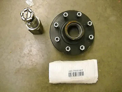 7000# Repair Your Axle Kit W/ 8 X 6.5 Lug Idler Hub #42 Square Spindle (ONE) • $140.99