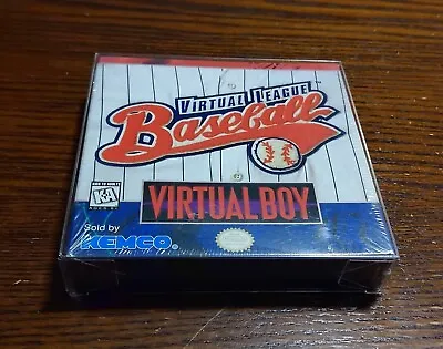 Virtual League Baseball For Nintendo Virtual Boy NEW SEALED See Pics/Description • $55