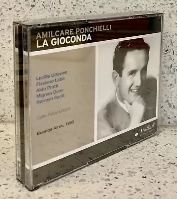 PONCHIELLI La Gioconda [1960] (2 Discs Walhall) CILLARIO Udovich Buenos Aires • $29.95