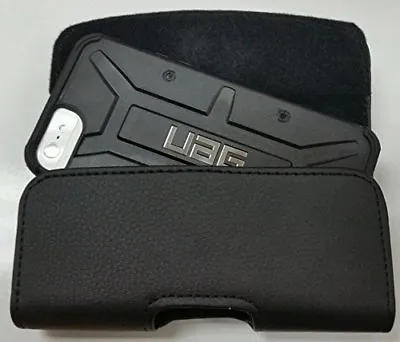 $8.01 • Buy For IPhone 13 Pro Max BELT CLIP LEATHER HOLSTER POUCH FITS A UAG CASE ON PHONE
