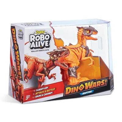Interactive Robotic Velociraptor Dinosaur With Removable Armour Lights & Sounds • £11.99
