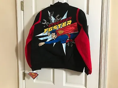 Superman Brand New Jh Design Kids Jacket  2xl • $38.99