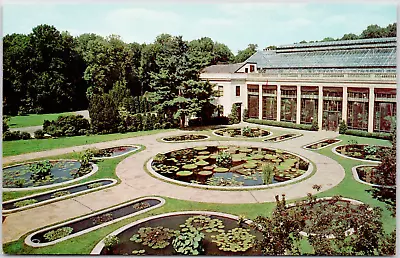 Longwood Gardens Kennett Square Pennsylvania Water Lily Pools Vintage Postcard • $3.86