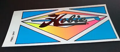 Vintage HOBIE Surfboards Sticker BRIGHT NEON 80s 90s Hobie Cat Surfing Sailing • $7.99