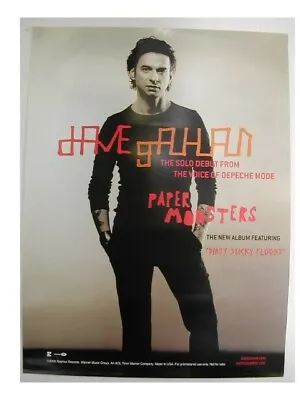 Dave Gahan Poster Depeche Mode Promo • $169.47
