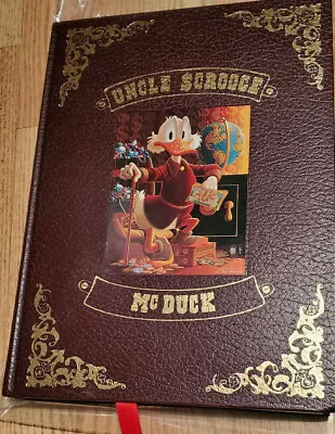 Life And Times Of Uncle Scrooge Mcduck Hard Cvr Signed By Carl Barks Lithograph • $910.75