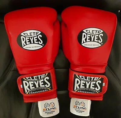 £168 • Buy Cleto Reyes Boxing Gloves 18oz + Handwraps