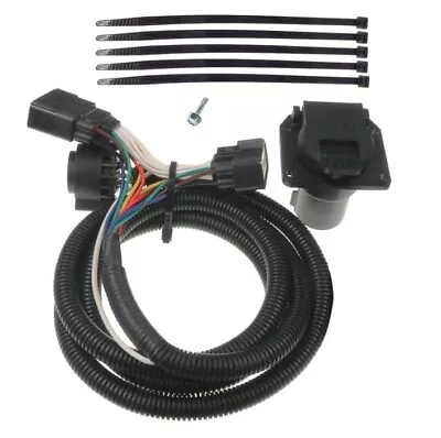 NEW 7-Way Trailer Wiring Harness  For 15-22 Ford F-150 All Styles Plug＆Play • $59.99