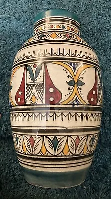 £59 • Buy Stunning - Vintage - Moroccan SAFI Art Vase - Very Large - Statement Piece