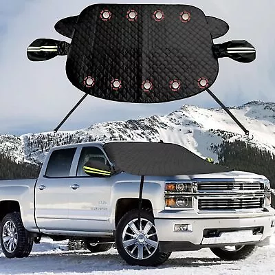 Winter Magnetic Car Windshield Cover Protector Snow Ice Frost Guard Sun Shade • $14.99