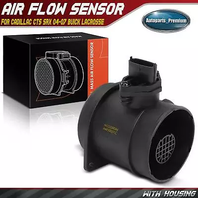 Mass Air Flow Sensor With Housing For Cadillac CTS SRX 04-07 Buick LaCrosse 3.6L • $28.99