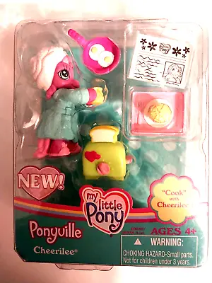 My Little Pony Ponyville Cook With  Cheerilee W/Bathrobe   New • $21.99