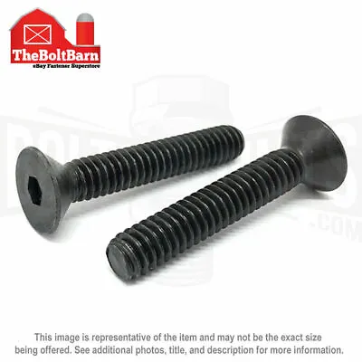 3/8 -24 Alloy Steel Flat Socket Head Cap Screws Black Oxide (Pick Length & Qty) • $689.63