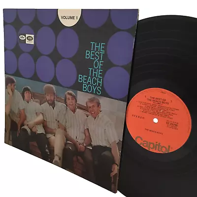 The Beach Boys Vinyl Record The Best Of LP   Voilume 1 • $19.95