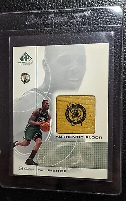 2001 Upper Deck Sp Game Used Floor Paul Pierce Boston Celtics  • $19.99